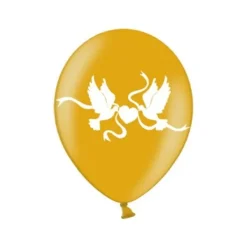 Best Ballon Mariage Colombe Dor 35Cm X 50 Pi Ces Theme Colombe