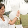 Badaboum Ballon Mariage Imprim Just Married Or X8 Pi Ces