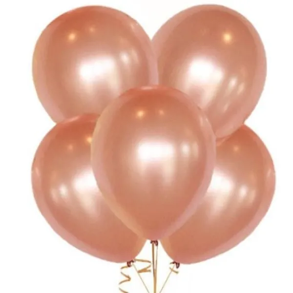 Badaboum Ballon Mariage Nacre Rose Gold 30Cm X 100 Pi Ces