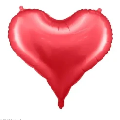 Badaboum Ballon Mylar G Ant Coeur Rouge 75Cm