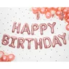 Online Ballon Mylar G Ant Happy Birthday Rose Gold Theme Joyeux Anniversaire