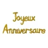 Discount Ballon Mylar G Ant Joyeux Anniversaire Or Theme Joyeux Anniversaire