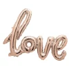 Badaboum Ballon Mylar Love Rose Gold
