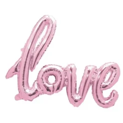 Best Ballon Mylar Love Rose Pastel Theme Deco Pastel