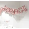 Badaboum Ballon Mylar Mariage Rose Gold