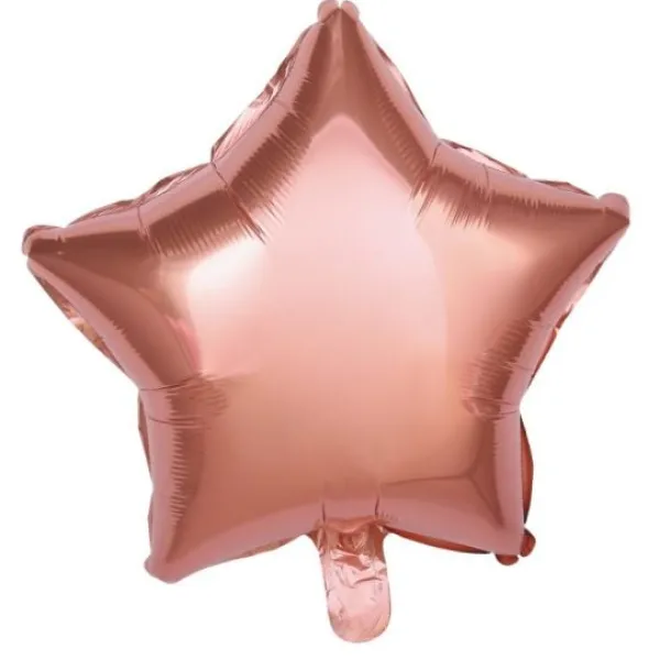 Badaboum Ballon Mylar Toile Rose Gold
