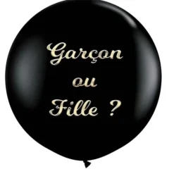 Best Ballon Noir Gender Reveal Fille G Ant Theme Gender Reveal