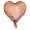Badaboum Ballons Gonflables Aluminium C Ur Rose Gold 35Cm