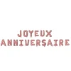 Clearance Ballons Gonflables Aluminium Joyeux Anniversaire Rose Gold 30Cm Theme Joyeux Anniversaire