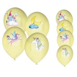 Clearance Ballons Gonflables Licornes 30Cm X8Pcs Theme Licorne