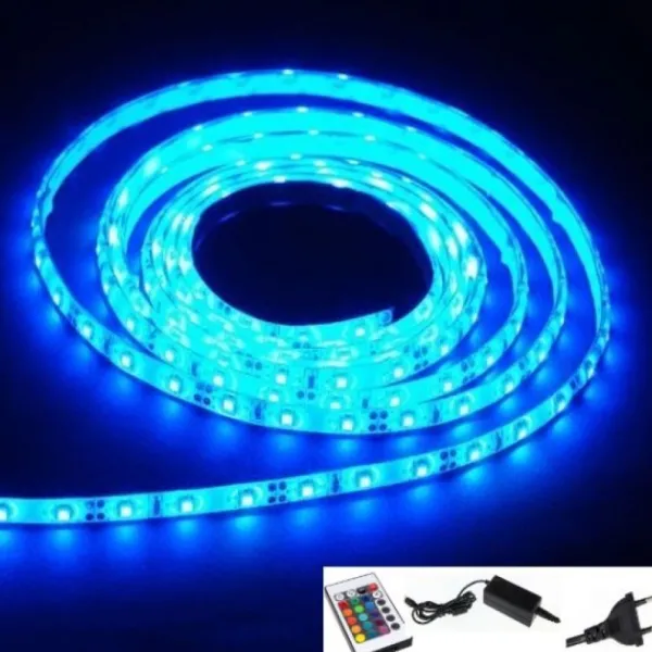Badaboum Bande Ruban Led Lumineux Flexible Plat 150 Led Bleu Online