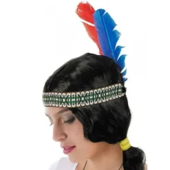 Badaboum Bandeau Indien 2 Plumes