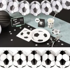 Best Banderole Anniversaire Football 15 Fanions 20 Cm 6 M Tres Theme Deco Football