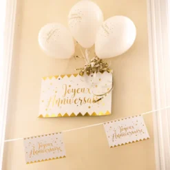 Clearance Banderole Joyeux Anniversaire M Tallis E Or 5 M Tres Theme Joyeux Anniversaire