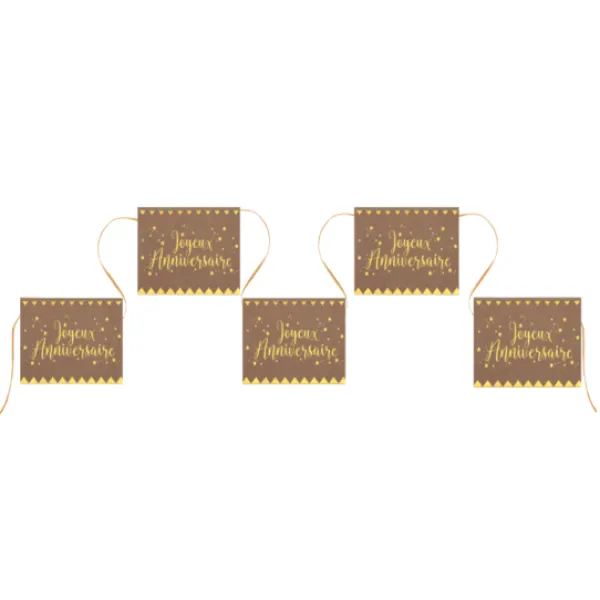 Discount Banderole Joyeux Anniversaire M Tallis E Kraft 5 M Tres Theme Joyeux Anniversaire