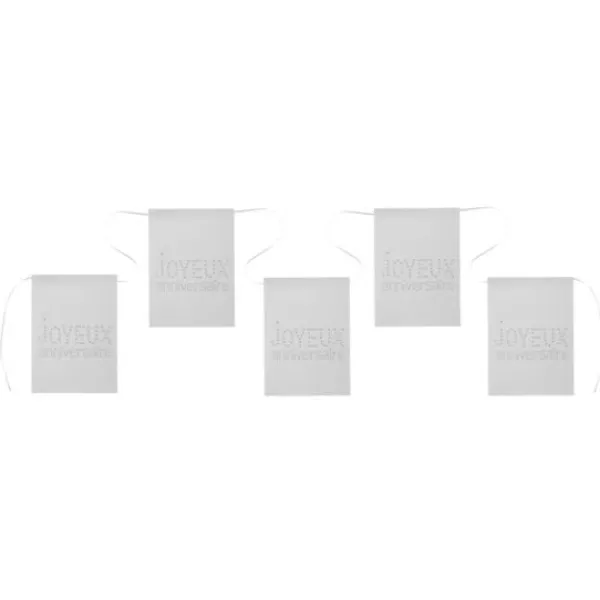 Discount Banderole Joyeux Anniversaire Blanc Theme Joyeux Anniversaire