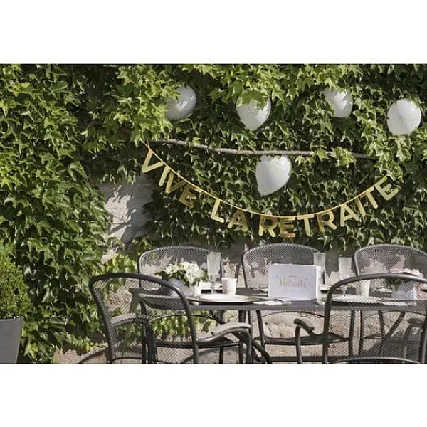 Badaboum Banderole Vive La Retraite Online