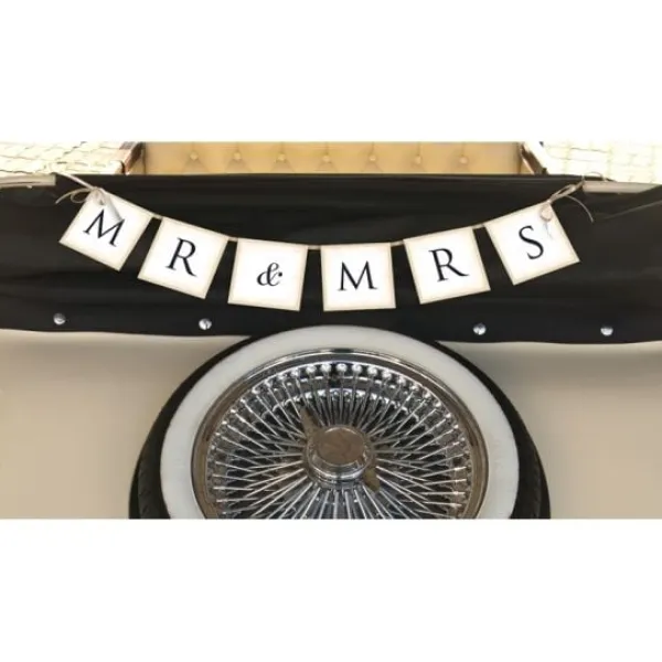 Badaboum Banniere Mariage Mr & Mrs