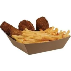 Badaboum Barquette Kraft En Carton X 8 Pi Ces