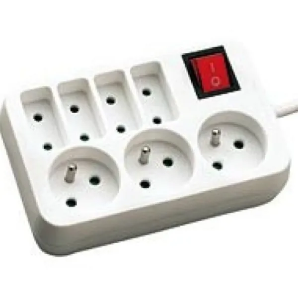 Badaboum Bloc Multiprise 7 Prises Avec Interrupteur Lumineux Online