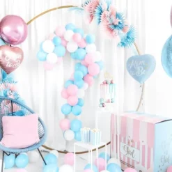 Bo Te Ballons Pour Annoncer Sexe Du B B Fille Ou Gar On 60 X 40 X 60 Cm Theme Gender Reveal