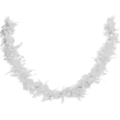 Badaboum Boa Plumes Blanc