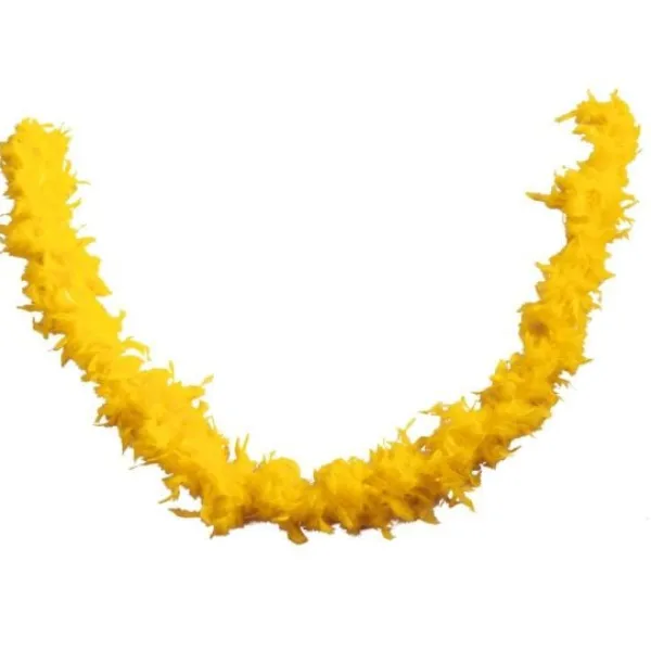 Badaboum Boa Plumes Jaune