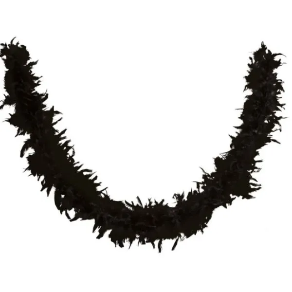 Badaboum Boa Plumes Noir
