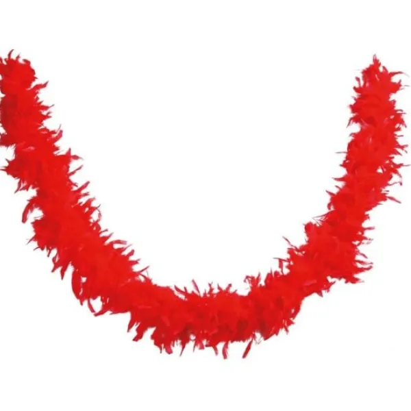 Badaboum Boa Plumes Rouge