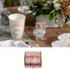 Badaboum Bobine De Cordon Papier M Tallis Rose Gold