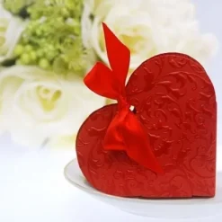 Badaboum Boite A Drag Es Mariage Coeur Rouge X 10 Pi Ces