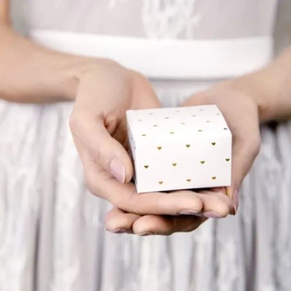 Badaboum Boite A Drag Es Mariage Coeur Dor X 10 Pi Ces