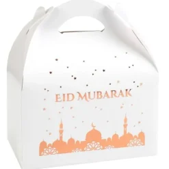 New Boite A Drag Es Oriental Rose Gold X 4 Pi Ces Theme Eid Mubarak & Ramadan