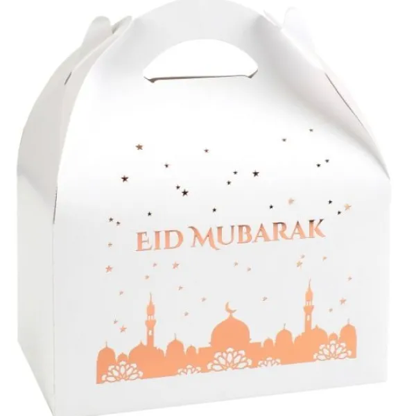 New Boite A Drag Es Oriental Rose Gold X 4 Pi Ces Theme Eid Mubarak & Ramadan