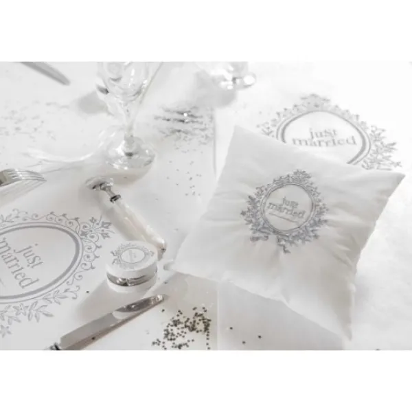 Badaboum Boite A Dragee Just Married Blanc X6