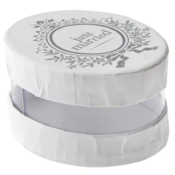 Badaboum Boite A Dragee Just Married Blanc X6