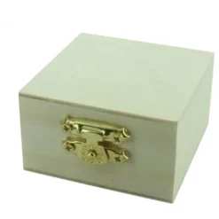 Badaboum Boite A Dragees En Bois Carre