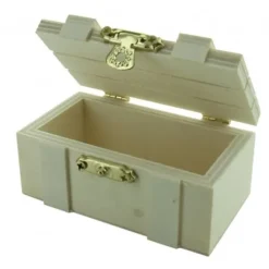 Badaboum Boite A Dragees En Bois Rectangle