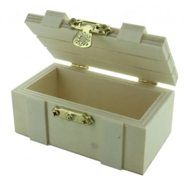 Badaboum Boite A Dragees En Bois Rectangle