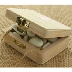 Badaboum Boite A Dragees En Bois Valisette