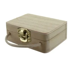 Badaboum Boite A Dragees En Bois Valisette