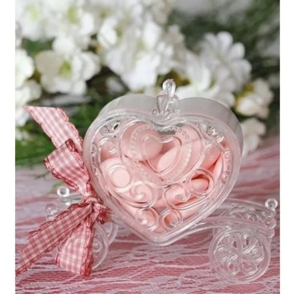 Clearance Boite A Dragees En Plexi Carrosse De Princesse Theme Deco Princesse