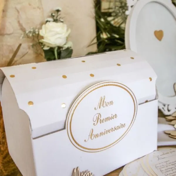 Badaboum Boite A Souvenirs Mon Premier Anniversaire