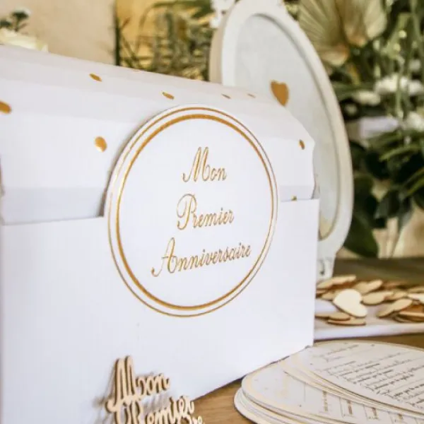 Badaboum Boite A Souvenirs Mon Premier Anniversaire