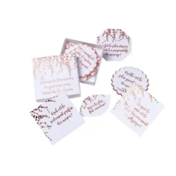 Badaboum Boite De Jeu De 35 Cartes Lanceur De Discussion Rose Gold