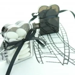 Sale Boite Dragees Plexi Transparent Camera Theme Cinema