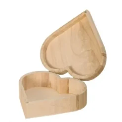 Discount Boite En Bois Forme Coeur A Personnaliser Theme Eco-Responsable
