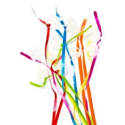 Badaboum Bolduc Multicolore Avec Attache Ballon