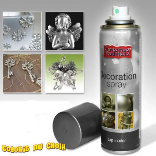 Badaboum Bombe De Peinture Argent 150Ml