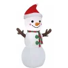 Badaboum Bonhomme De Neige Gonflable 120 Cm Hot